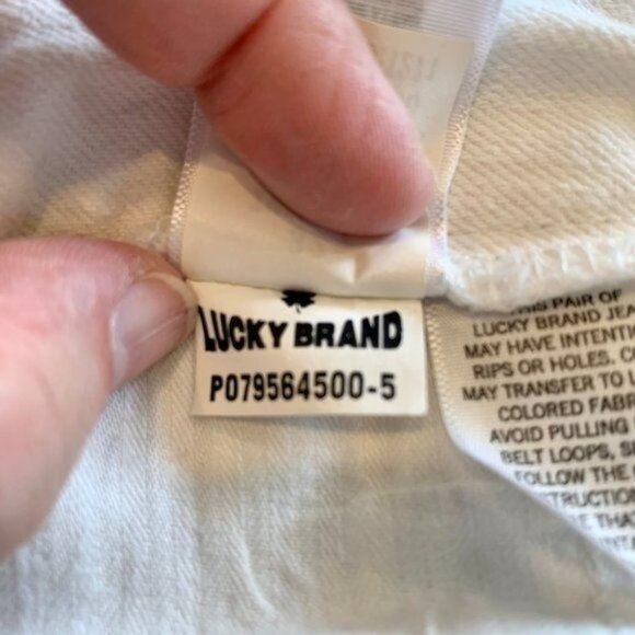 Lucky Brand Sweet Jean Crop, size 14/32 GUC - Picture 13 of 13